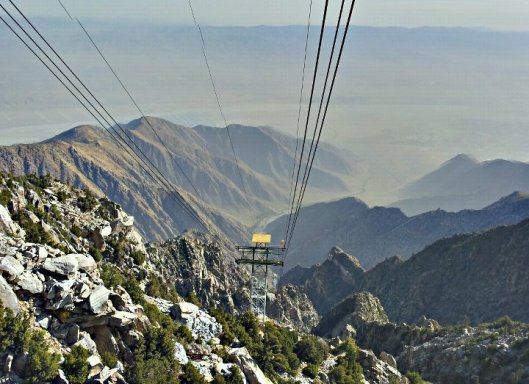 A view from the tram